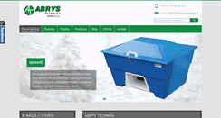 Desktop Screenshot of abrys-technika.pl